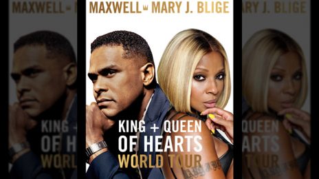 Maxwell & Mary J. Blige Announce Joint World Tour