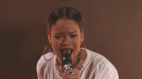 Watch: Rihanna Performs 'Love On The Brain,' 'Diamonds,' & More At 'Global Citizen Festival'