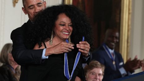Hot Shots: Diana Ross Receives Presidential Medal Of Freedom From Barack Obama