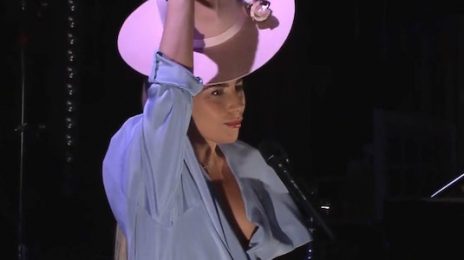 Lady Gaga Performs 'Perfect Illusion' On Japan's 'Sukkiri'