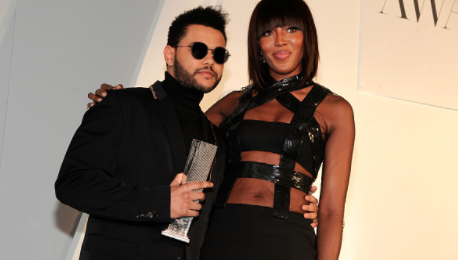 The Weeknd & Naomi Campbell  Step Out For The 'Wall Street Journal's Innovator Awards