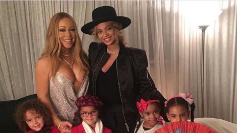Hot Shot: Mariah Carey & Beyonce Pose With Their Children