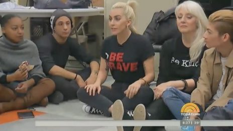 Watch: Lady Gaga Spreads Love & Positivity At Teen LGBT Center