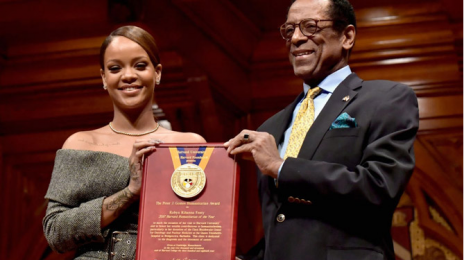 Rihanna Accepts Harvard's Humanitarian of the Year Award