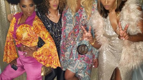 Hot Shots: 'Real Housewives Of Atlanta' Cast Tape 70s Themed Party