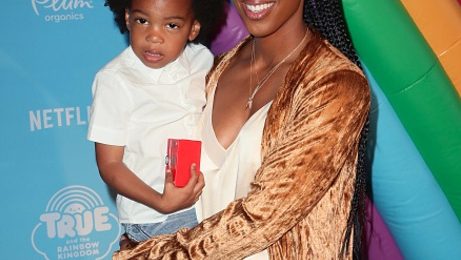 Hot Shots: Kelly Rowland Shines With Son Titan At Netflix Screening
