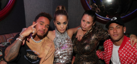 Hot Shots: Rita Ora & Lewis Hamilton Party With 'Miu Miu'