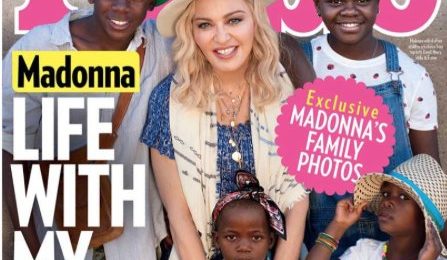 Madonna Covers PEOPLE With Her Children
