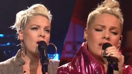 Watch:  P!nk Performs 'What About Us' & More For 'SNL'