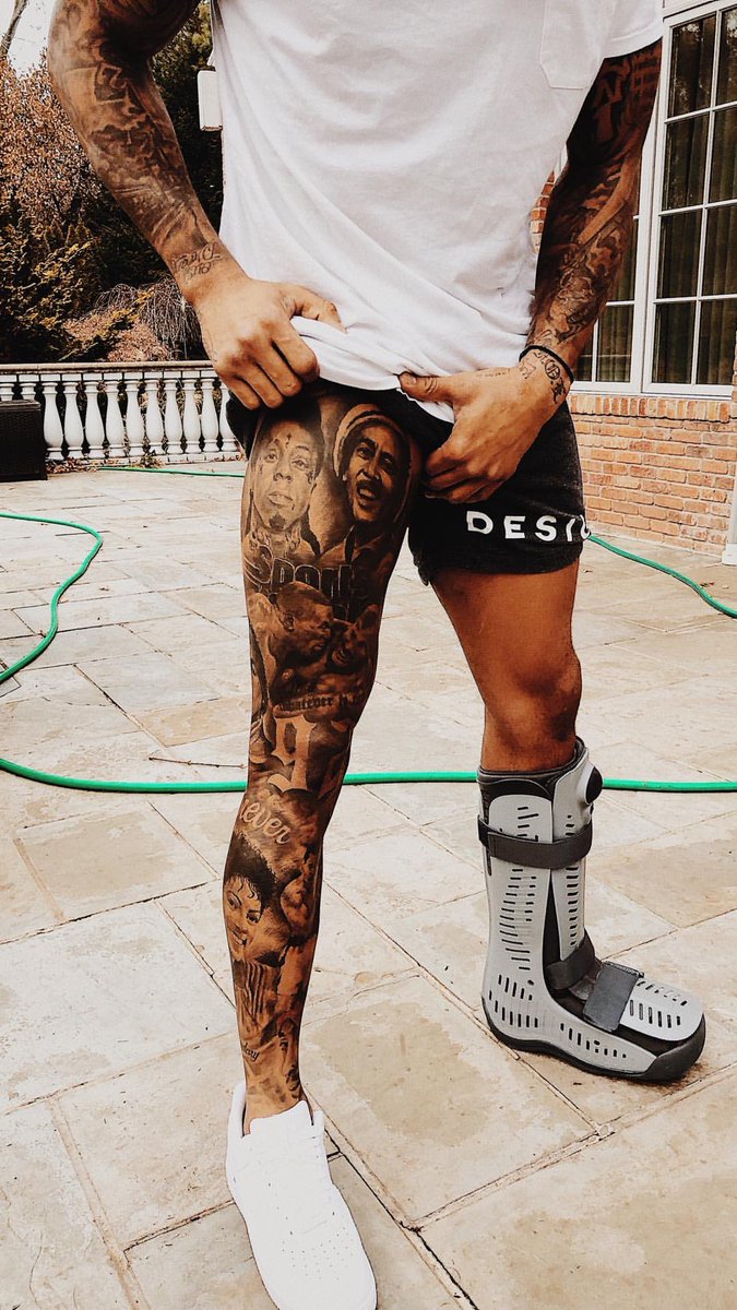 Take a look at OBJs Detailed Leg Sleeve  Terez Owens  1 Sports Gossip  Blog in the World