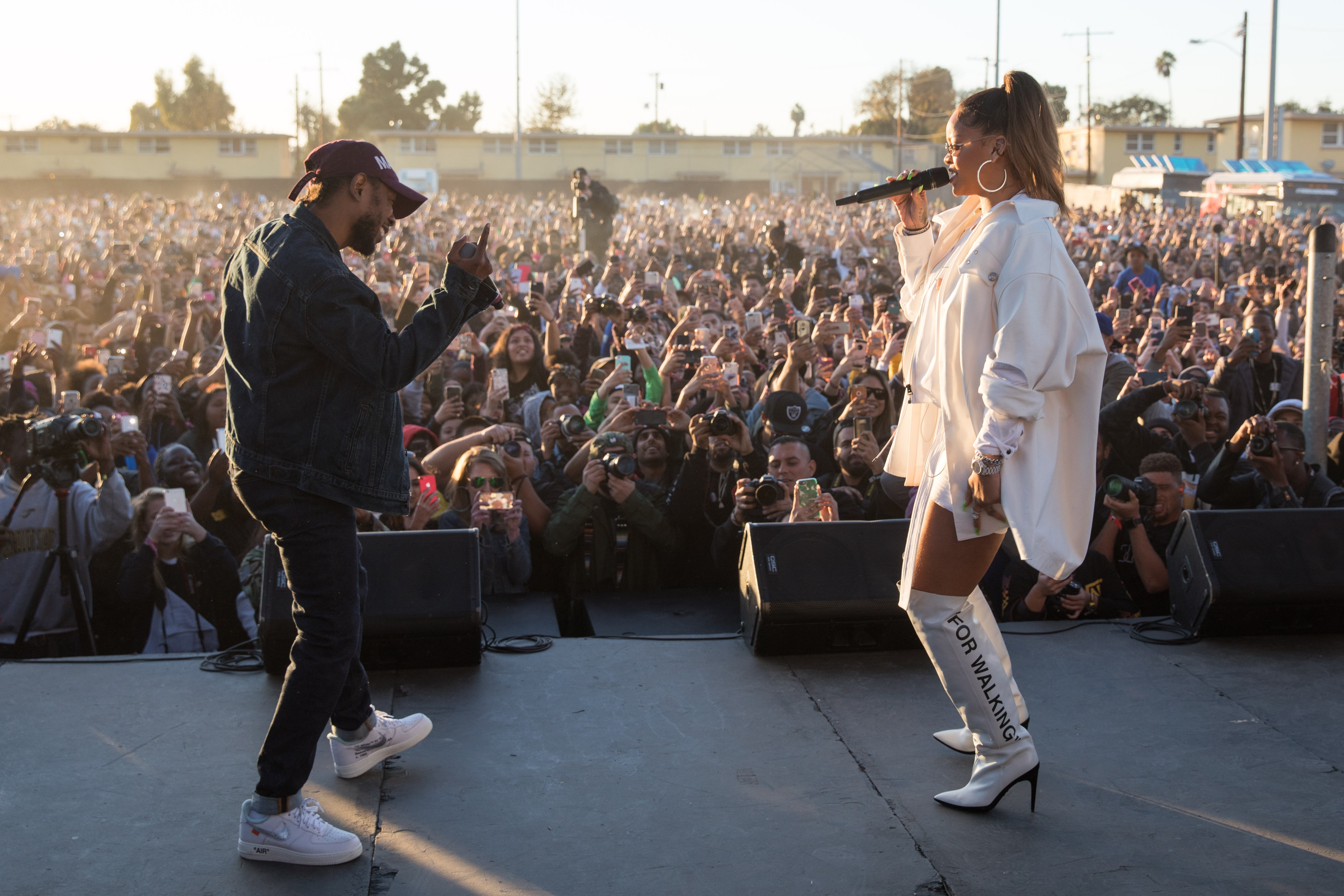 Kendrick Lamar and Special Guests Perform at 5th Annual TDE Holiday Concert