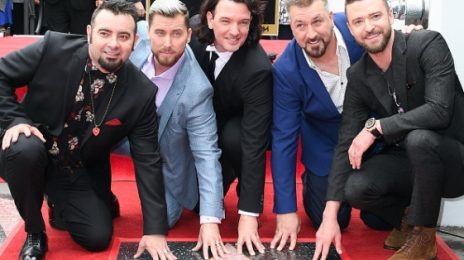 NSYNC Receive Star On Hollywood Walk Of Fame