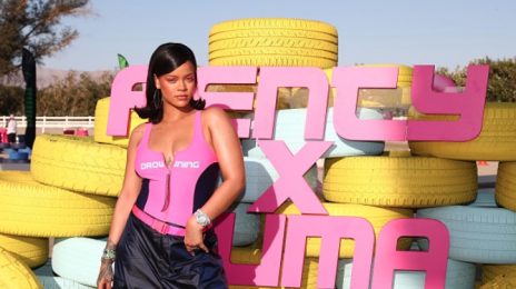 Hot Shots: Rihanna Poses It Up At Fenty x Puma Promo Event