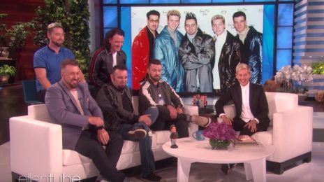 NSYNC Surprise 'Ellen' / Talk Walk Of Fame Honor & Play 'Never Have I Ever'