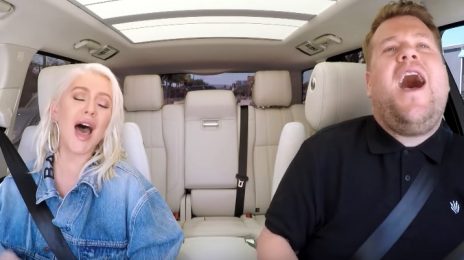 Watch: Christina Aguilera Belts 'Fall In Line' In Newly Unlocked 'Carpool Karaoke' Scene