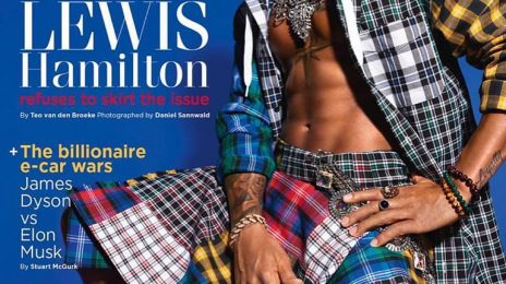 Lewis Hamilton Storms 'GQ' In Tommy Hilfiger