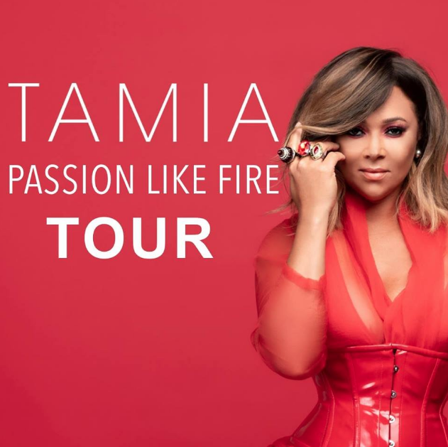 Tamia Announces Passion Like Fire North American Tour That Grape Juice