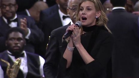Ouch!  Twitter Slams Faith Hill For 'Awful' Performance at Aretha Franklin Funeral