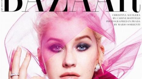 Christina Aguilera Covers Harper's Bazaar UK