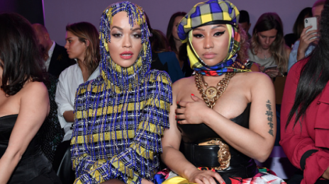 Nicki Minaj & Rita Ora Stun Together At Milan Fashion Week