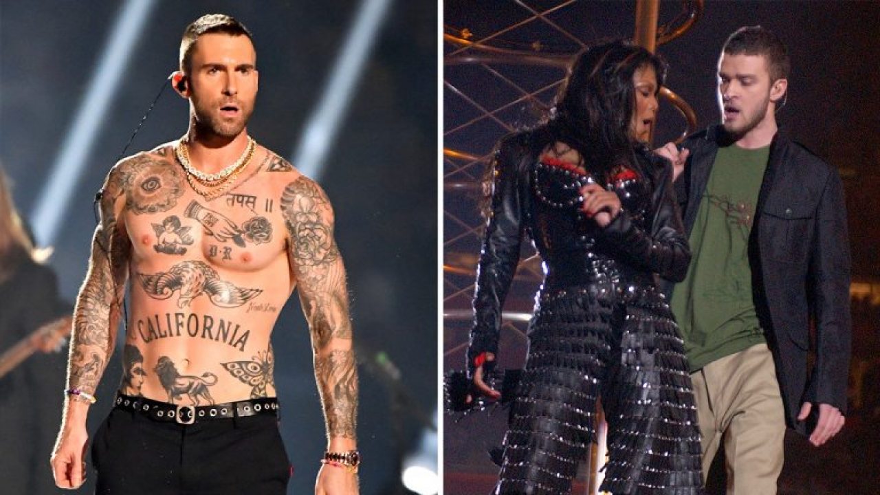 The 2019 Super Bowl Halftime Show was as tragic as Adam Levine's