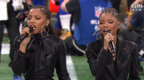 Chloe x Halle Sing 'America the Beautiful' at Super Bowl LIII's NFL Pregame [Video]