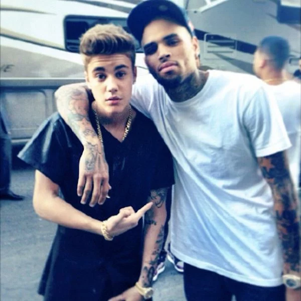 Justin Bieber To Chris Brown: "You're The Best Entertainer Of All Time" -  That Grape Juice