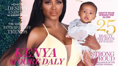 Kenya Moore Covers Sheen Magazine With Baby Brooklyn