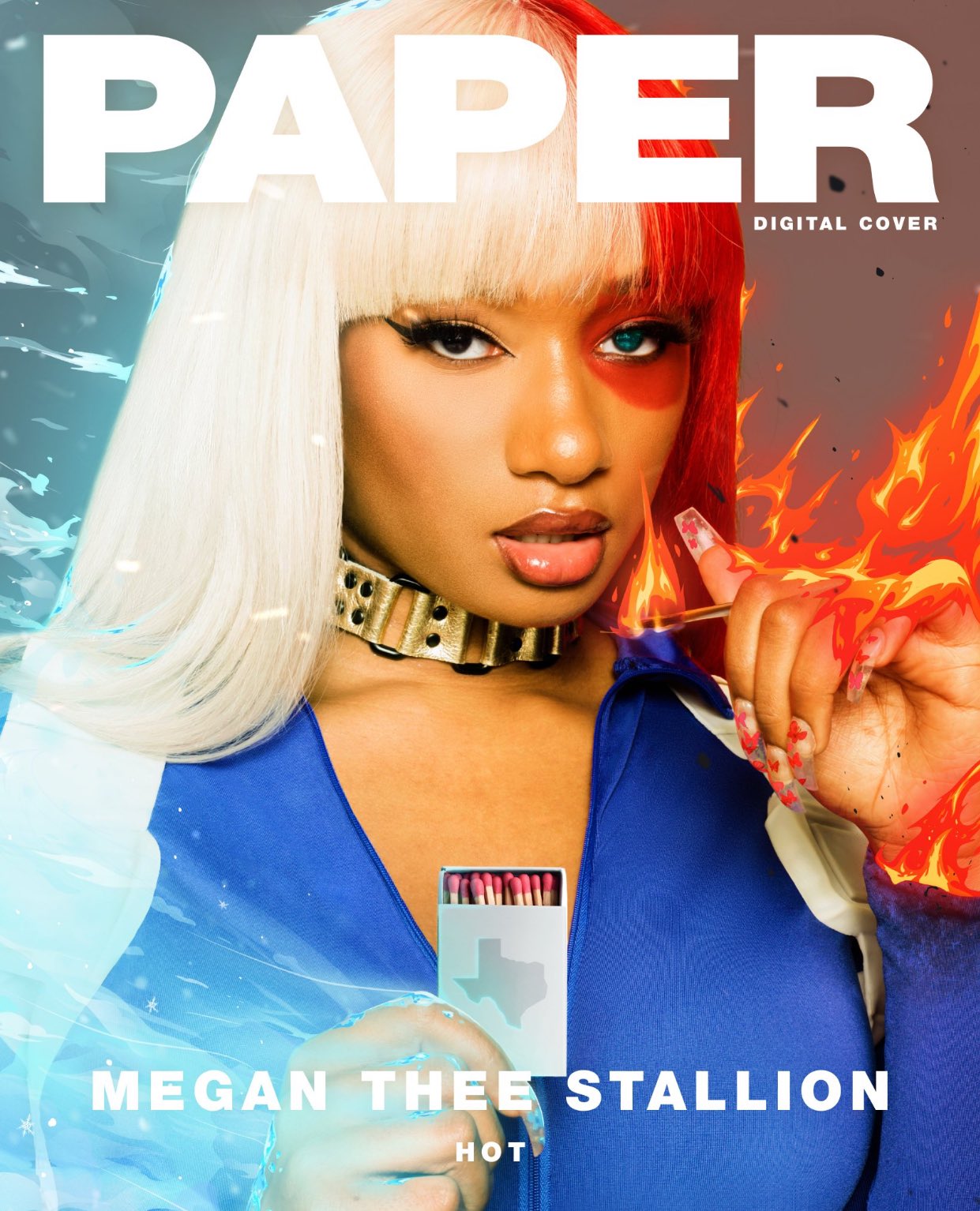 Megan Thee Stallion Scorches Paper Magazine - That Grape Juice