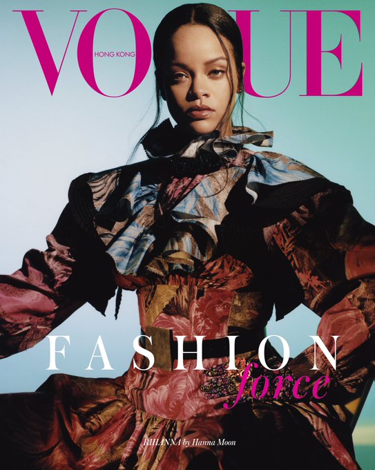 Rihanna Covers Vogue Hong Kong - That Grape Juice
