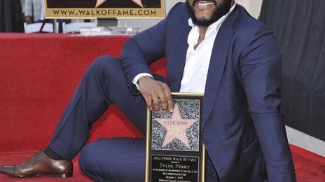Tyler Perry Receives Star On Hollywood Walk Of Fame [Video]