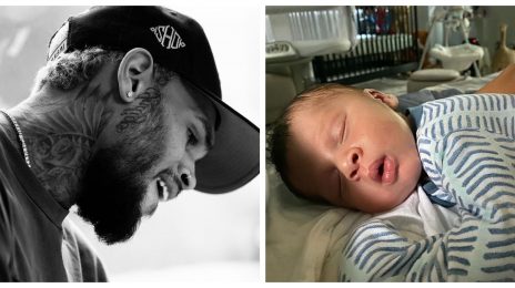 Chris Brown Shares First Pictures Of Baby Son Aeko