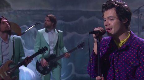 Harry Styles Rocks 'Corden' With 'Adore You' [Performance]