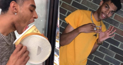 Ice Cream Licking Man Faces One Year In Prison