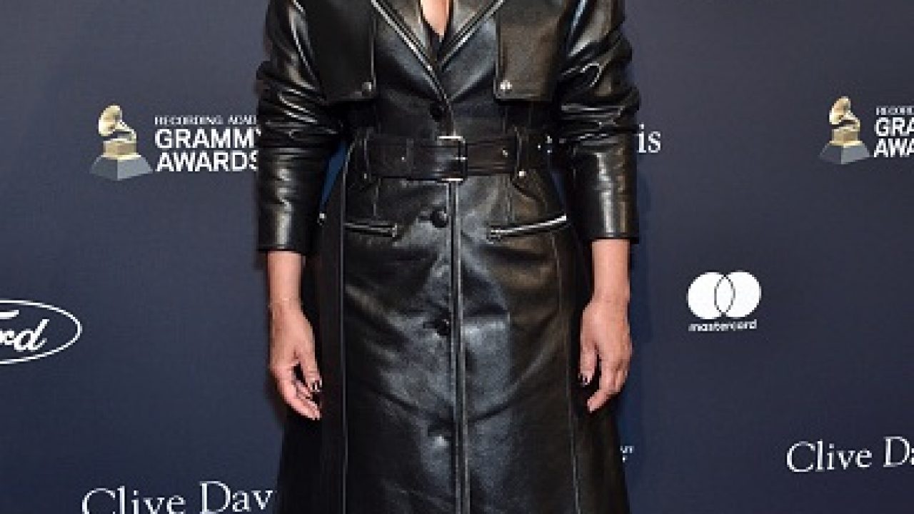 Janet Jackson Is A Goddess Drenched In This Alexander Wang Leather Trench