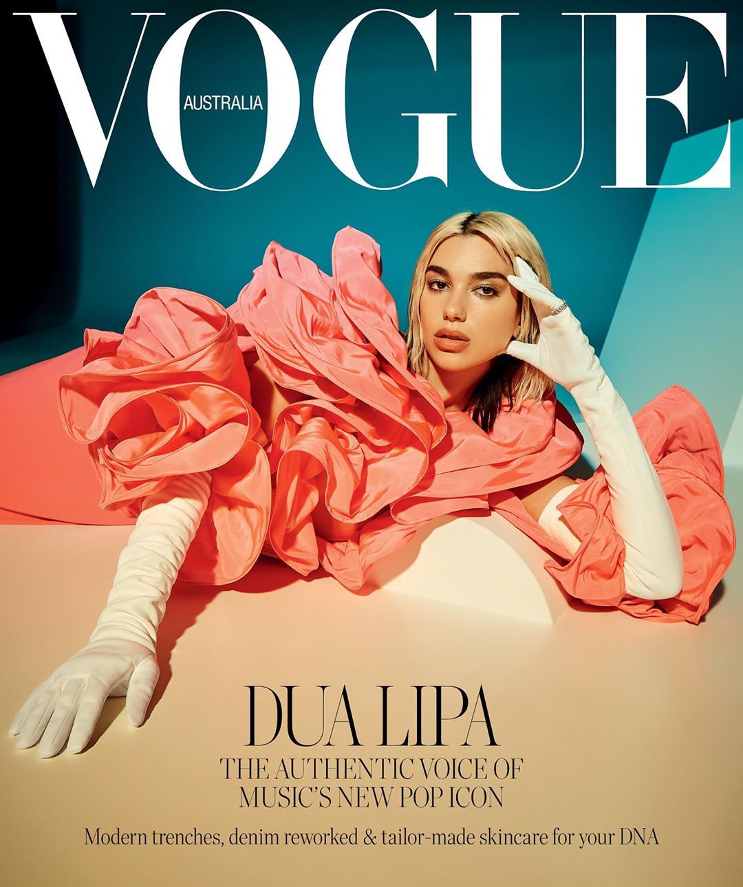 Dua Lipa Covers Vogue Australia Ahead Of 'Future Nostalgia' Album