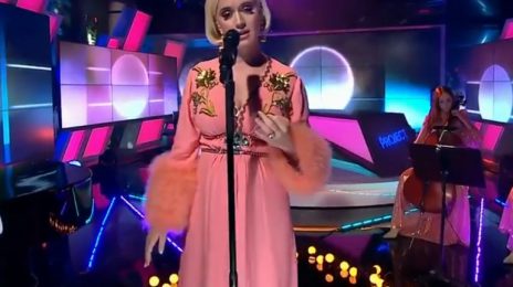 Watch:  Katy Perry Performs #NeverWornWhite / Dishes on Depression After 'Witness' Bombed
