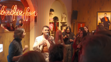 Watch:  Sam Smith Takes Fan Q&A Live from a Wig Shop / Performs New Single 'To Die For'