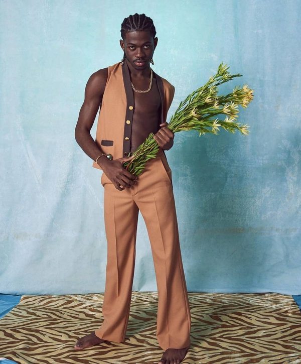 Lil Nas X Rocks Corset For The Guardian's Weekend Magazine - That Grape ...