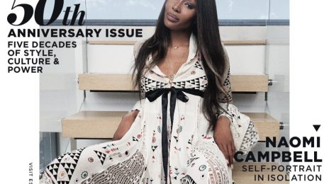 Naomi Campbell Celebrates 50th Birthday With Historic Self-Shot Essence Cover