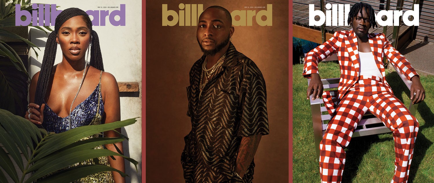 Tiwa Savage, Davido, & Mr Eazi Blaze Billboard / Talk Afrobeats Global ...