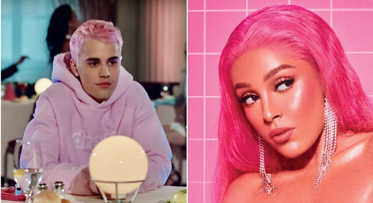 Justin Bieber Ends Doja Cat's 6-Week Reign Atop Pop Radio Charts - That