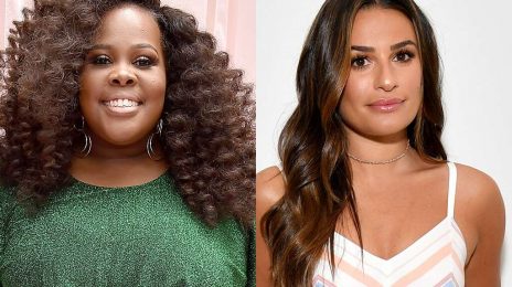 Amber Riley on Lea Michele Racism Scandal:  'I Don't Give a F*ck!' [Video]