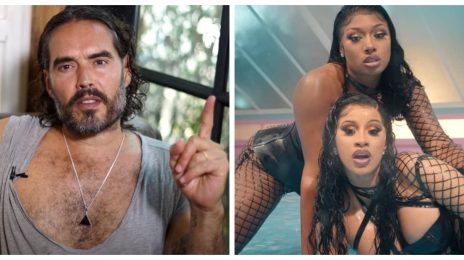 #WAP: Russell Brand Questions "Values" & "Objectification" Of Cardi B & Megan Thee Stallion's Steamy Video