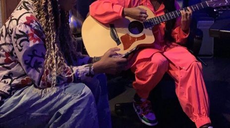Brandy Hits The Studio With H.E.R. & Ty Dolla $ign