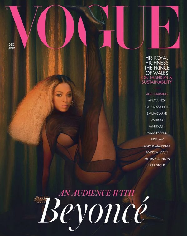 Beyoncé está poderosa nas três capas da Vogue Britânica de dezembro; confira