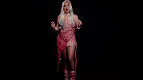 Lady Gaga Re-Wears Meat Dress & More In Quirky Video Encouraging Fans To Vote [Watch]