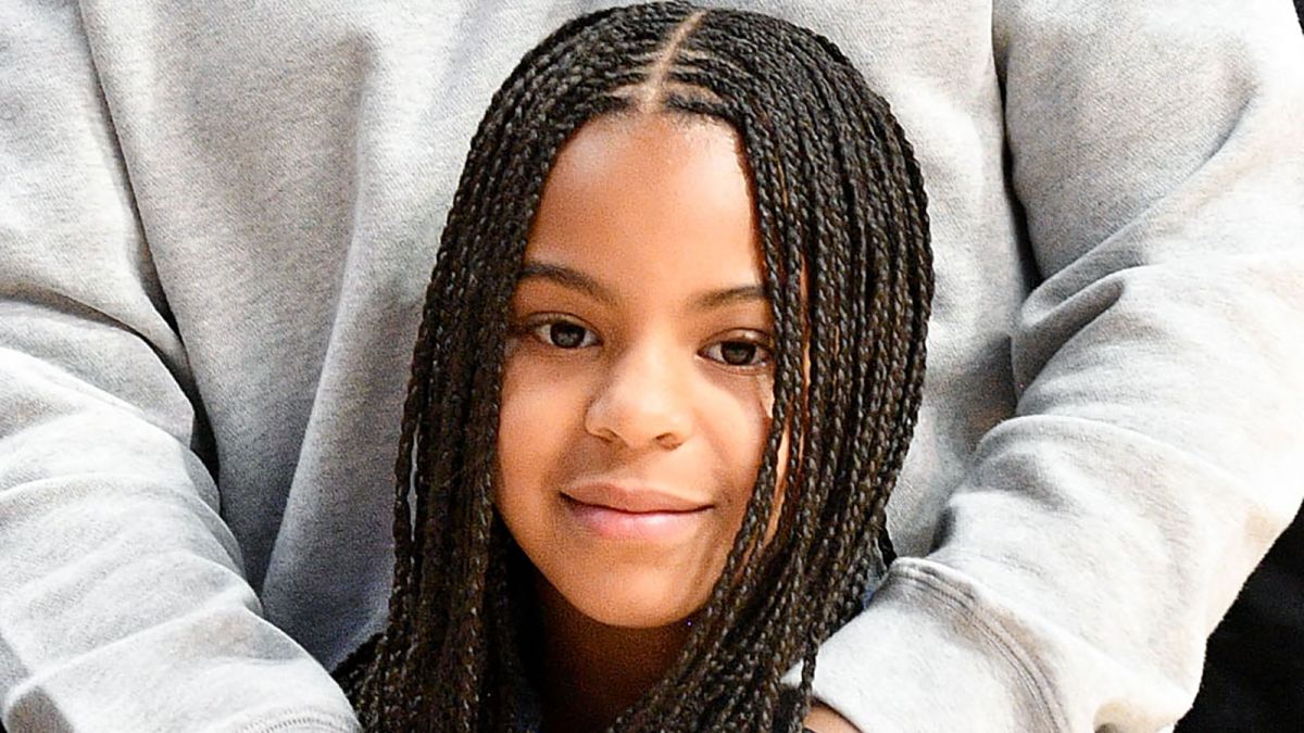 Blue Ivy's Iconic Hair Bun - wide 3