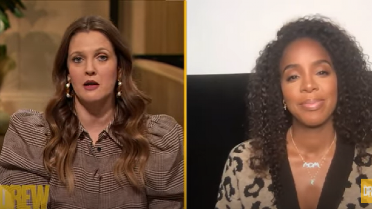 Watch Kelly Rowland Drew Barrymore Reflect On How Independent Women Came To Be That Grape Juice Drew barrymore (remixes) album has 3 songs sung by bryce vine. kelly rowland drew barrymore reflect