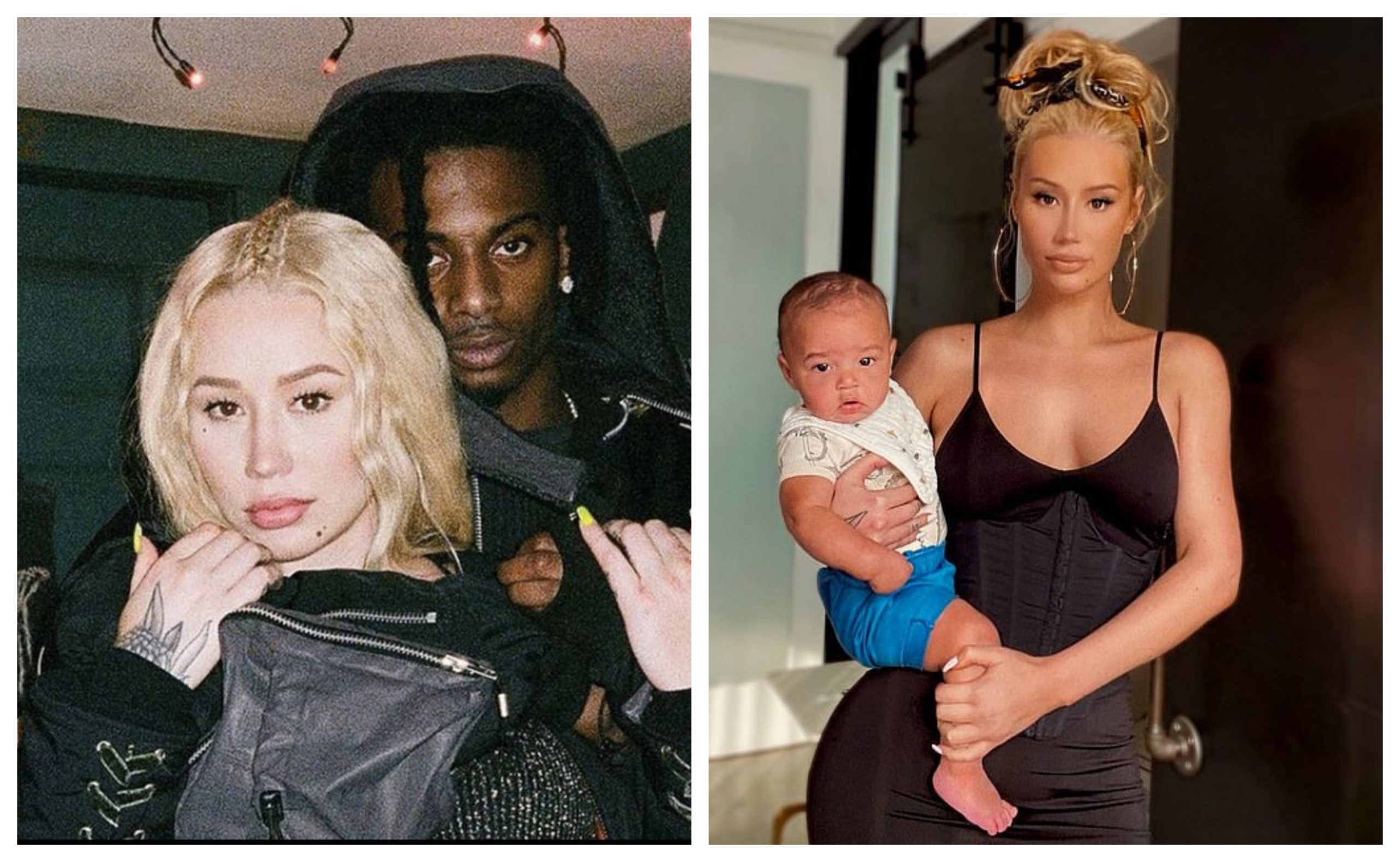 Iggy Azalea And Playboi Carti Appear To Settle Differences After New Video Of Him With Their Son That Grape Juice